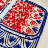 Sardines Embroidery Kit