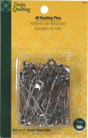 Curved Basting Pins Size 3 Dritz 40pc