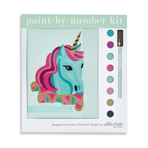 Unicorn Paint By Number for Kids: Featuring Various Unicorn
