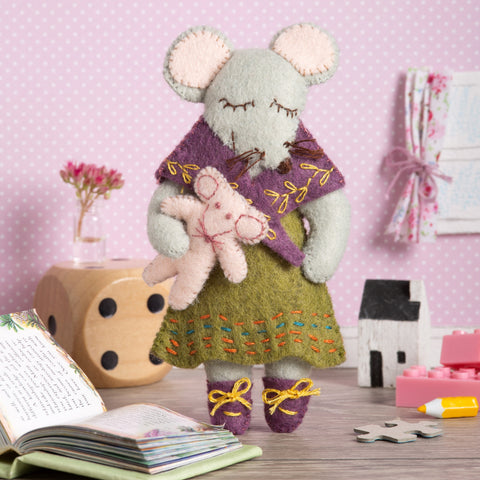 Little Miss Mouse Mini Felt Craft kit