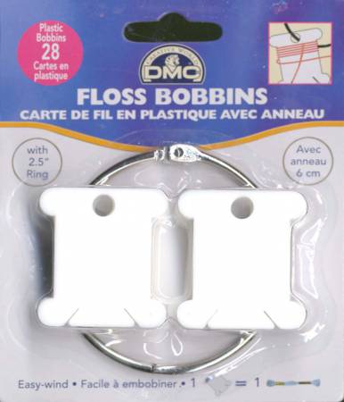 Floss Bobbins with Ring
