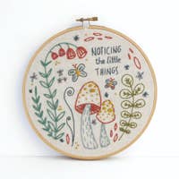 Noticing The Little Things Embroidery Kit