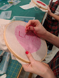 Week 1: Hand Stitching Ages 6-10 12:30 - 3pm June 19 - 23