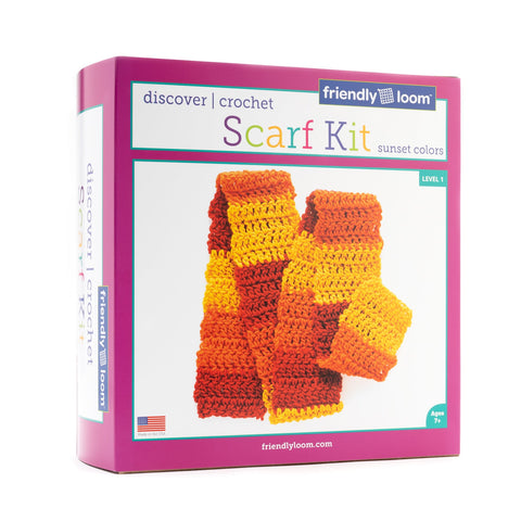 Discover Crochet: Scarf Kit