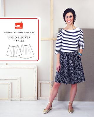 SoHo Shorts and Skirt Liesl + Co.