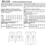 Butterick Lisette B6168 A5(6-14)