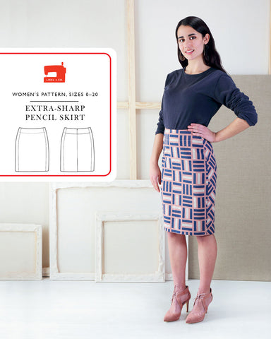 Extra-Sharp Pencil Skirt Liesl + Co.