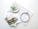 Queer 5" Embroidery Kit Junebug and Darlin