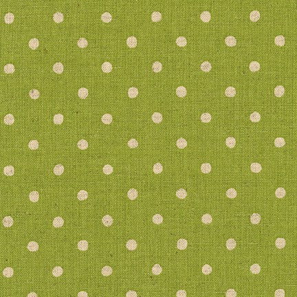 Dots Green Canvas