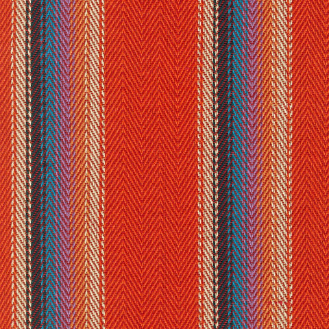 Baja Blanket Woven Stripe Red