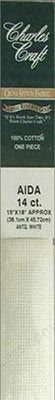 Aida Cloth Antique White 14ct 15" x 18" DMC
