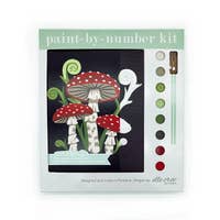 Fly Agaric Mushroom Paint By Numbers