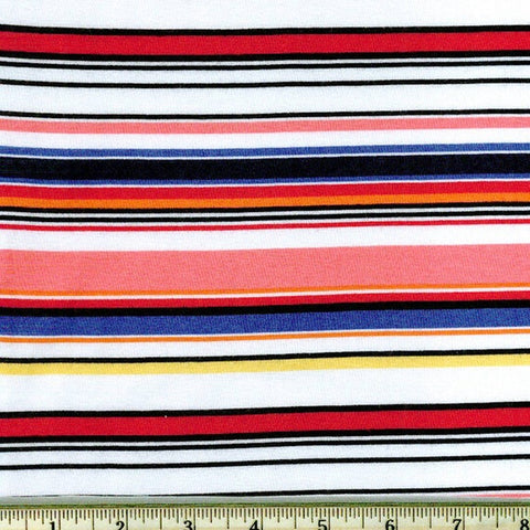 Laguna Jersey Knit Multi Stripe